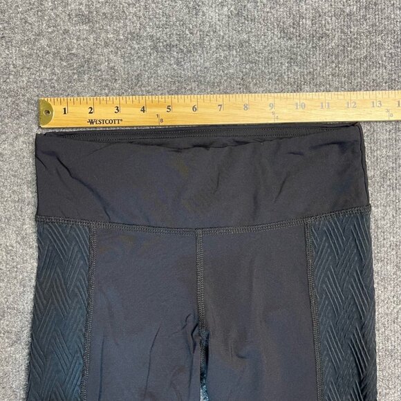 Trina Turk Womens Recreation Leggings Pants Black Yoga Waistband Pull On XS - Picture 7 of 8